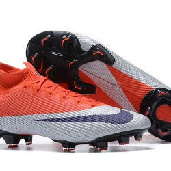 Kopačky Nike Superfly 7 Elite SE FG Oranžovýý Černá Šedá High-top