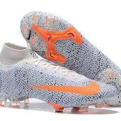 Kopačky Nike Superfly 7 Elite SE FG Oranžovýý Černá Bílý High-top