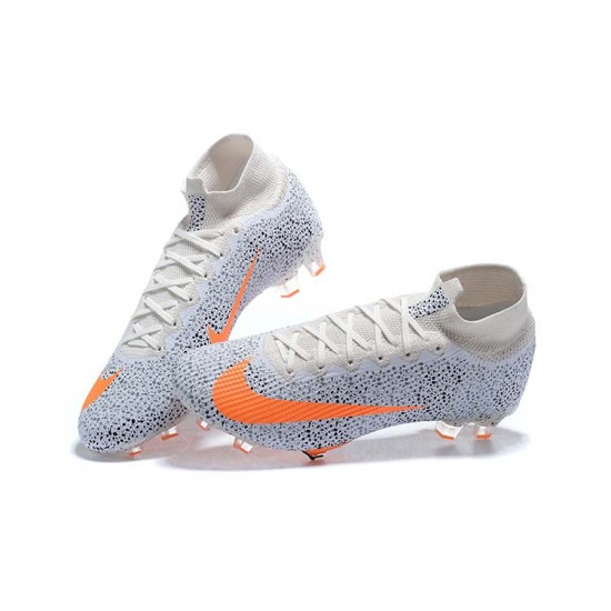 Kopačky Nike Superfly 7 Elite SE FG Oranžovýý Černá Bílý High-top