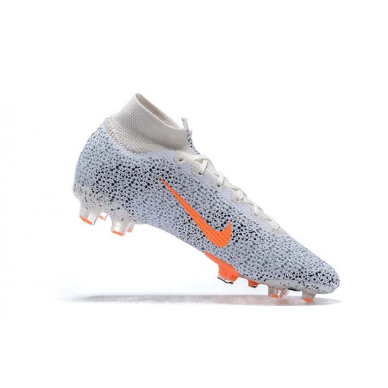 Kopačky Nike Superfly 7 Elite SE FG Oranžovýý Černá Bílý High-top