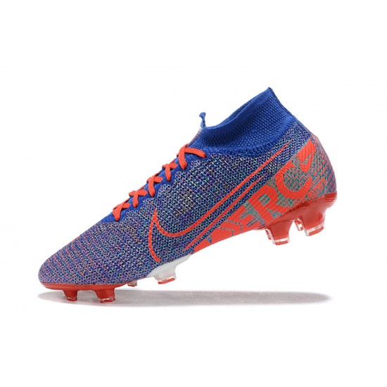 Kopačky Nike Superfly 7 Elite SE FG Oranžovýý LightModrý High-top