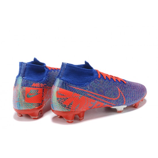 Kopačky Nike Superfly 7 Elite SE FG Oranžovýý LightModrý High-top