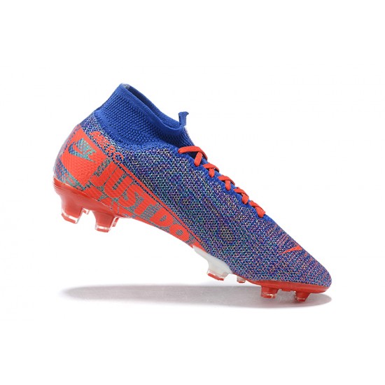 Kopačky Nike Superfly 7 Elite SE FG Oranžovýý LightModrý High-top