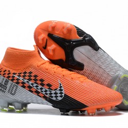 Kopačky Nike Superfly 7 Elite SE FG Oranžovýý Červené Černá Bílý High-top