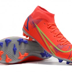 Kopačky Nike Superfly 8 Academy AG High-top Červené