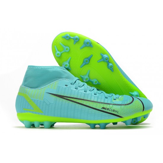 Kopačky Nike Superfly 8 Academy AG High-top Turqoise