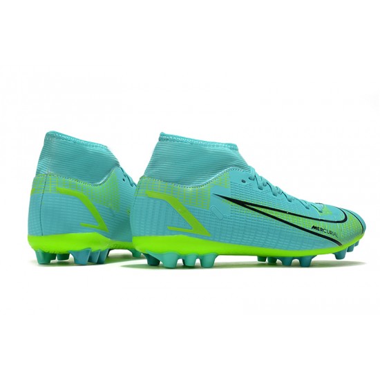 Kopačky Nike Superfly 8 Academy AG High-top Turqoise