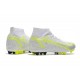 Kopačky Nike Superfly 8 Academy AG High-top Bílý Žlutý