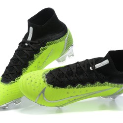 Kopačky Nike Superfly 8 Elite FG Černá Šedá Zelená High-top