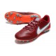 Kopačky Nike Legend 9 Academy AG Low-Top Červené Modrý