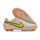 Kopačky Nike Legend 9 Academy AG Low-Top Bílý Oranžovýý