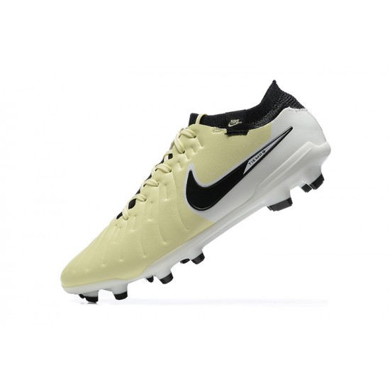 Kopačky Nike Tiempo Legend 10 Elite FG Béžový Černá