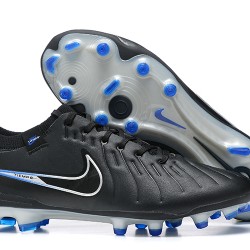 Kopačky Nike Tiempo Legend 10 Elite FG Černá Modrý