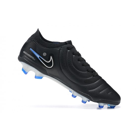 Kopačky Nike Tiempo Legend 10 Elite FG Černá Modrý