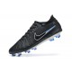 Kopačky Nike Tiempo Legend 10 Elite FG Černá Modrý