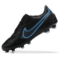 Kopačky Nike Tiempo Legend 9 Elite FG Černá Modrý Low-top