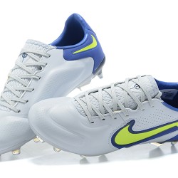 Kopačky Nike Tiempo Legend 9 Elite FG Černá Modrý Žlutý Šedá Low-top