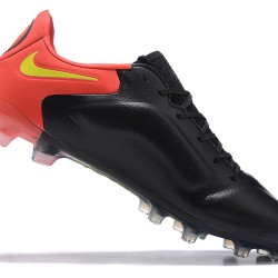 Kopačky Nike Tiempo Legend 9 Elite FG Černá Zlato Oranžovýý Low-top