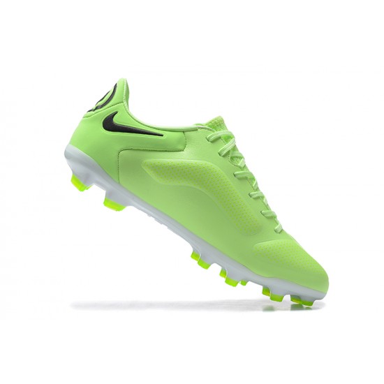 Kopačky Nike Tiempo Legend 9 Elite FG Černá Zelená LightZelená Low-top