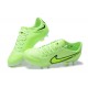 Kopačky Nike Tiempo Legend 9 Elite FG Černá Zelená LightZelená Low-top