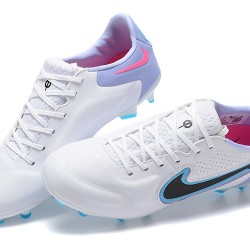 Kopačky Nike Tiempo Legend 9 Elite FG LightNachový Bílý Modrý Černá Low-top