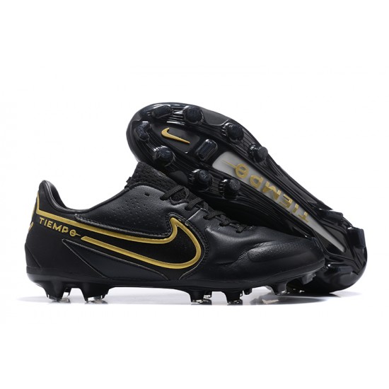 Kopačky Nike Tiempo Legend 9 Elite FG Low-Top Černá