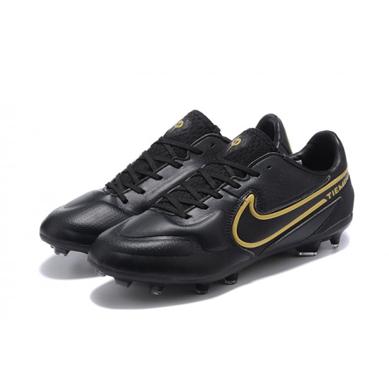 Kopačky Nike Tiempo Legend 9 Elite FG Low-Top Černá