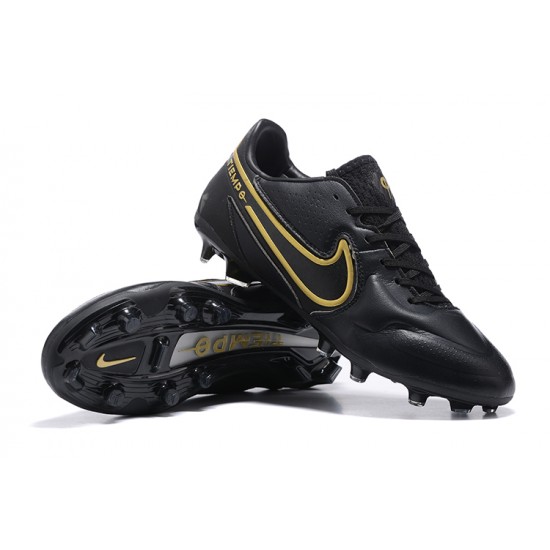 Kopačky Nike Tiempo Legend 9 Elite FG Low-Top Černá