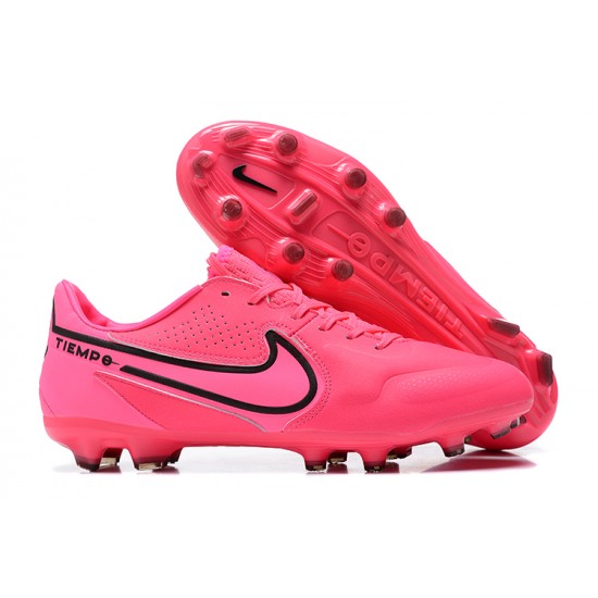 Kopačky Nike Tiempo Legend 9 Elite FG Low-Top Růžový