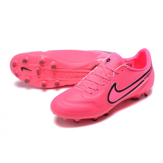 Kopačky Nike Tiempo Legend 9 Elite FG Low-Top Růžový