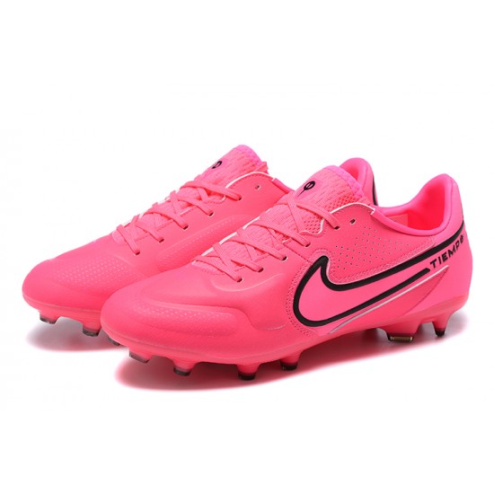 Kopačky Nike Tiempo Legend 9 Elite FG Low-Top Růžový