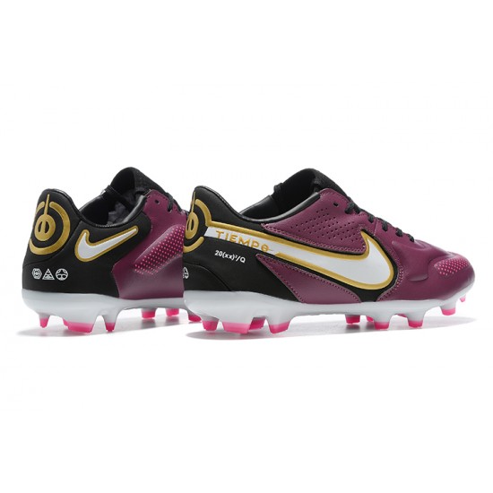 Kopačky Nike Tiempo Legend 9 Elite FG Low-Top Nachový Bílý