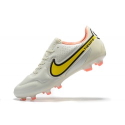 Kopačky Nike Tiempo Legend 9 Elite FG Žlutý Černá Oranžovýý Low-top