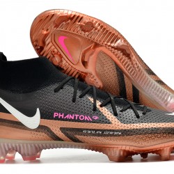 Kopačky Nike Phantom GT Elite Dynamic Fit FG High-top Hnědý Černá