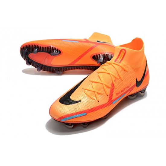 Kopačky Nike Phantom GT Elite Dynamic Fit FG High-top Oranžovýý Červené