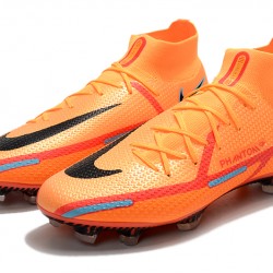 Kopačky Nike Phantom GT Elite Dynamic Fit FG High-top Oranžovýý Červené