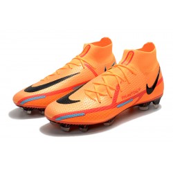 Kopačky Nike Phantom GT Elite Dynamic Fit FG High-top Oranžovýý Červené