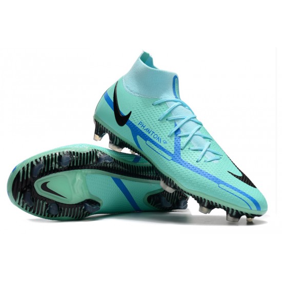 Kopačky Nike Phantom GT Elite Dynamic Fit FG High-top Turqoise Modrý