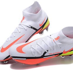 Kopačky Nike Phantom GT2 Elite DF FG Bílý Oranžovýý Žlutý Černá High-top