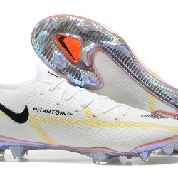 Kopačky Nike Phantom GT2 Elite FG Černá Bílý Žlutý Low-top