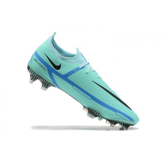 Kopačky Nike Phantom GT2 Elite FG Modrý Černá Zelená Low-top