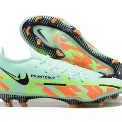 Kopačky Nike Phantom GT2 Elite FG LightZelená Oranžovýý Černá Žlutý Low-top