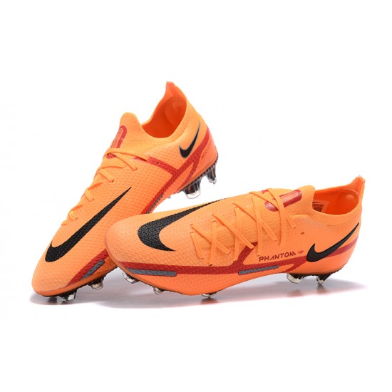 Kopačky Nike Phantom GT2 Elite FG Oranžovýý Černá Červené Low-top