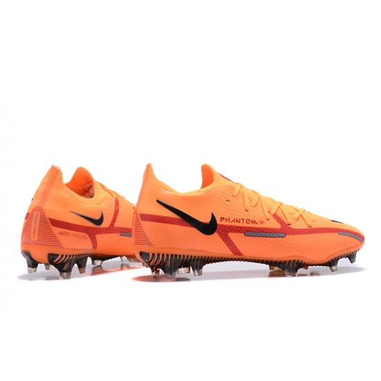 Kopačky Nike Phantom GT2 Elite FG Oranžovýý Černá Červené Low-top