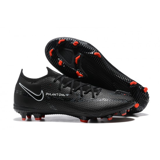 Kopačky Nike Phantom GT2 Elite FG Bílý Černá Oranžovýý Low-top