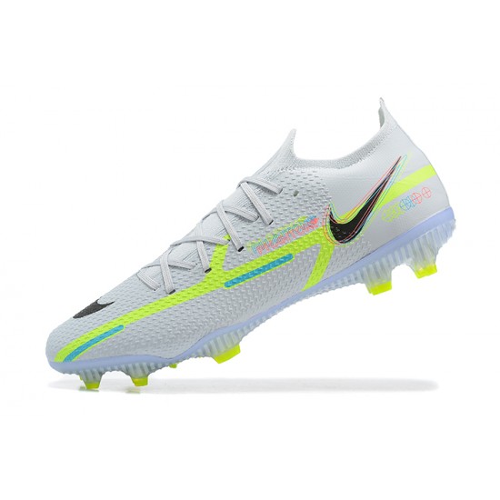 Kopačky Nike Phantom GT2 Elite FG Bílý Černá Žlutý Růžový Modrý Low-top