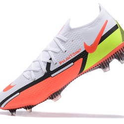 Kopačky Nike Phantom GT2 Elite FG Bílý Oranžovýý Žlutý Černá Low-top