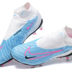 Kopačky Nike Phantom GX Elite FG Černá LightModrý Růžový High-top