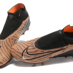 Kopačky Nike Phantom GX Elite FG Černá LightOranžovýý High-top