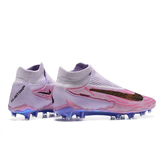 Kopačky Nike Phantom GX Elite FG Černá LightNachový Růžový Zelená High-top